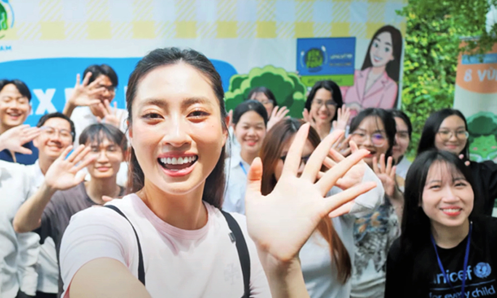  Hoa hậu Lương Thùy Linh khám phá ẩm thực Việt dưới góc nhìn dinh dưỡng bền vững